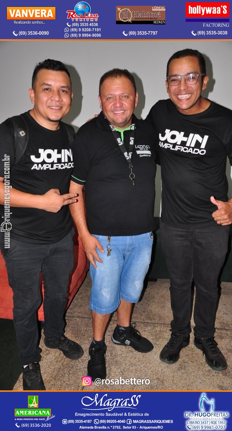 Show com John Amplificado em Ariquemes Rondônia