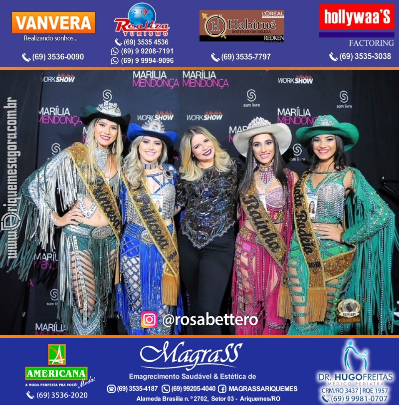 VAMOS LEMBRAR? Show com Marília Mendonça na EXPOARI em Ariquemes Rondônia