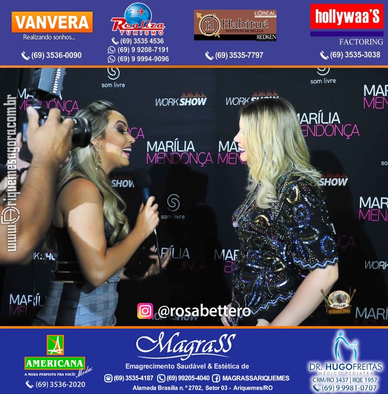 VAMOS LEMBRAR? Show com Marília Mendonça na EXPOARI em Ariquemes Rondônia
