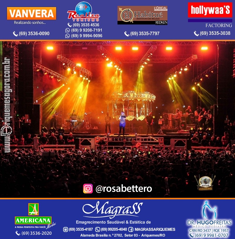 VAMOS LEMBRAR? Show com Marília Mendonça na EXPOARI em Ariquemes Rondônia