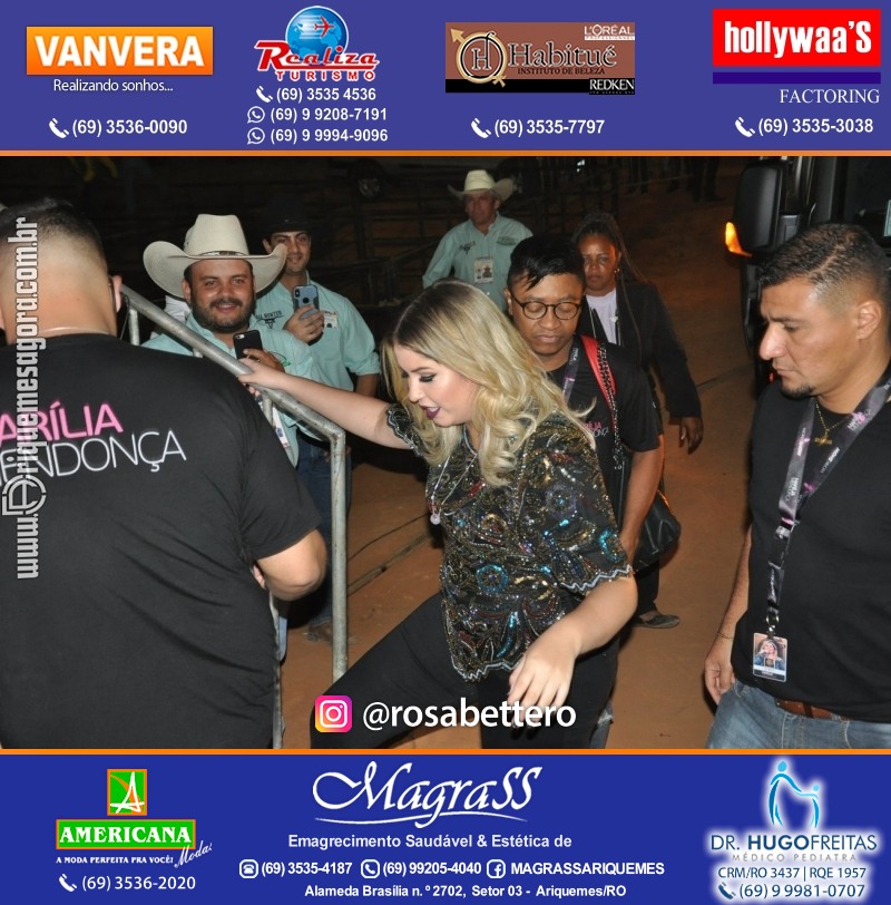 VAMOS LEMBRAR? Show com Marília Mendonça na EXPOARI em Ariquemes Rondônia