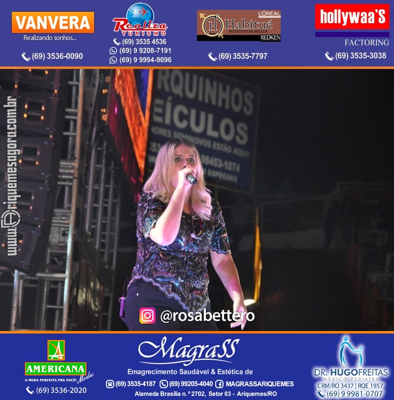VAMOS LEMBRAR? Show com Marília Mendonça na EXPOARI em Ariquemes Rondônia