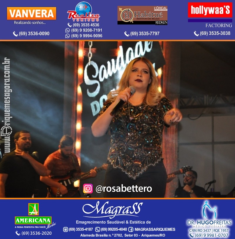 VAMOS LEMBRAR? Show com Marília Mendonça na EXPOARI em Ariquemes Rondônia