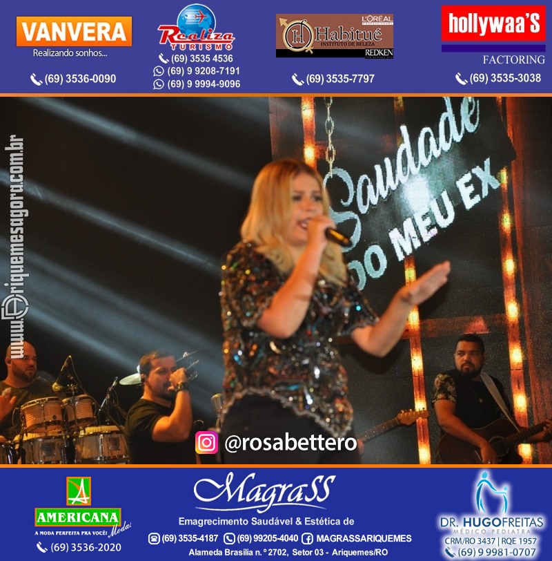 VAMOS LEMBRAR? Show com Marília Mendonça na EXPOARI em Ariquemes Rondônia