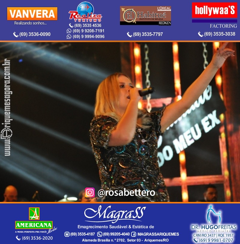 VAMOS LEMBRAR? Show com Marília Mendonça na EXPOARI em Ariquemes Rondônia