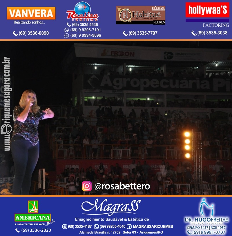 VAMOS LEMBRAR? Show com Marília Mendonça na EXPOARI em Ariquemes Rondônia