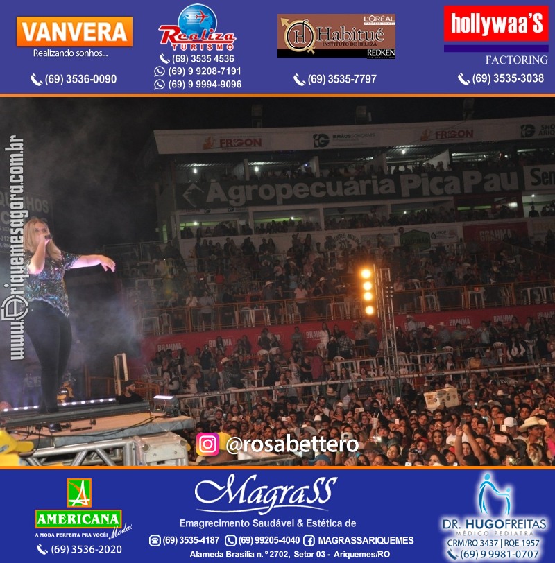VAMOS LEMBRAR? Show com Marília Mendonça na EXPOARI em Ariquemes Rondônia