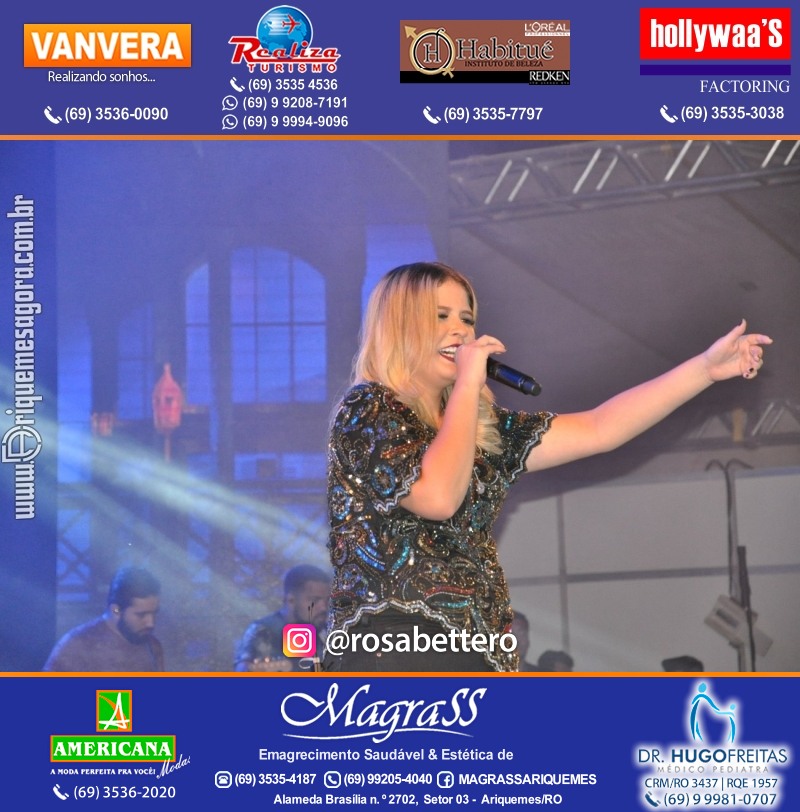 VAMOS LEMBRAR? Show com Marília Mendonça na EXPOARI em Ariquemes Rondônia