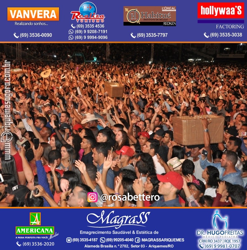 VAMOS LEMBRAR? Show com Marília Mendonça na EXPOARI em Ariquemes Rondônia