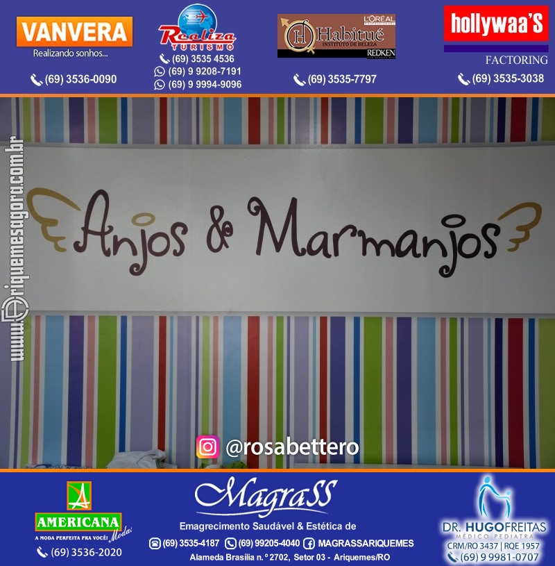 Coquetel de Aniversário 10 anos Loja ANJOS & MARMANJOS com  Hering Kids em Ariquemes