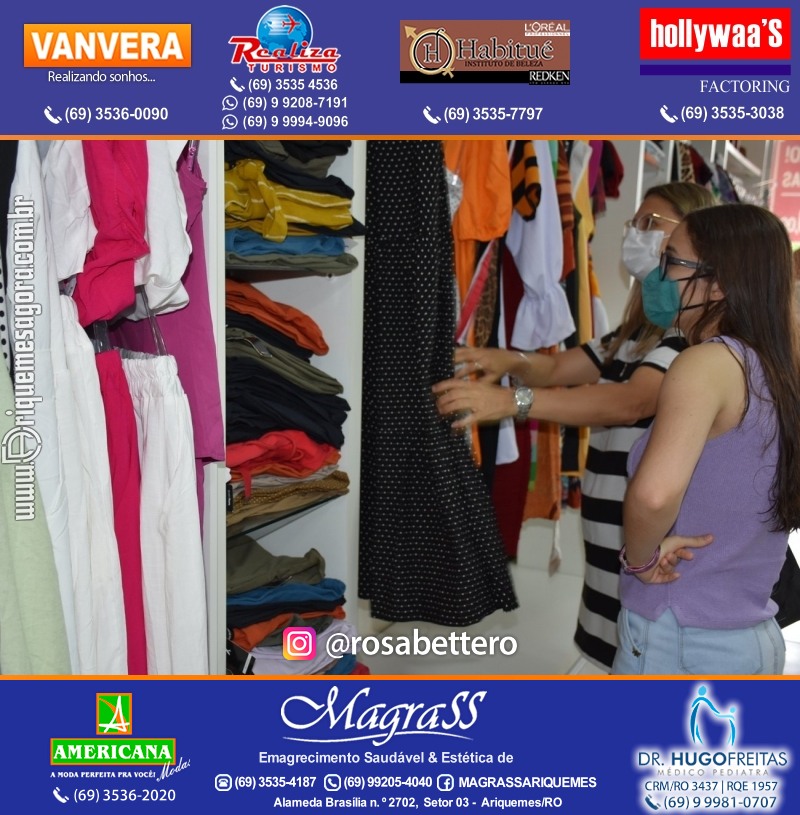 Coquetel de Aniversário 10 anos Loja ANJOS & MARMANJOS com  Hering Kids em Ariquemes