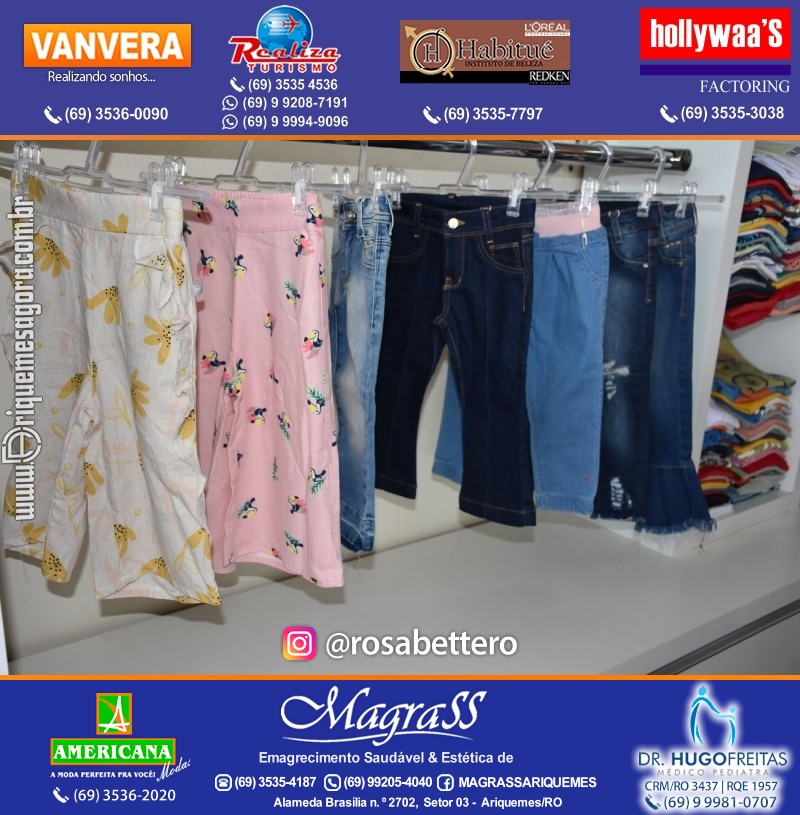 Coquetel de Aniversário 10 anos Loja ANJOS & MARMANJOS com  Hering Kids em Ariquemes