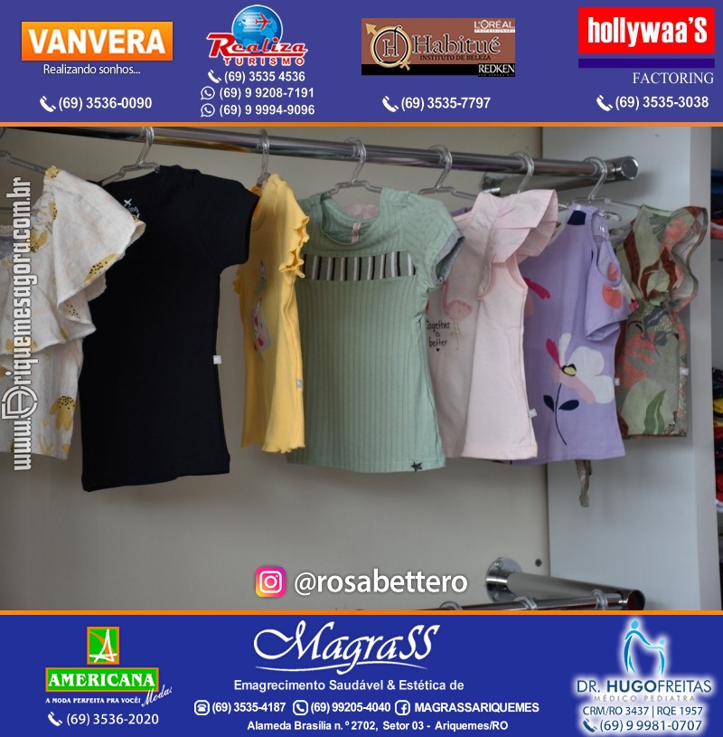 Coquetel de Aniversário 10 anos Loja ANJOS & MARMANJOS com  Hering Kids em Ariquemes