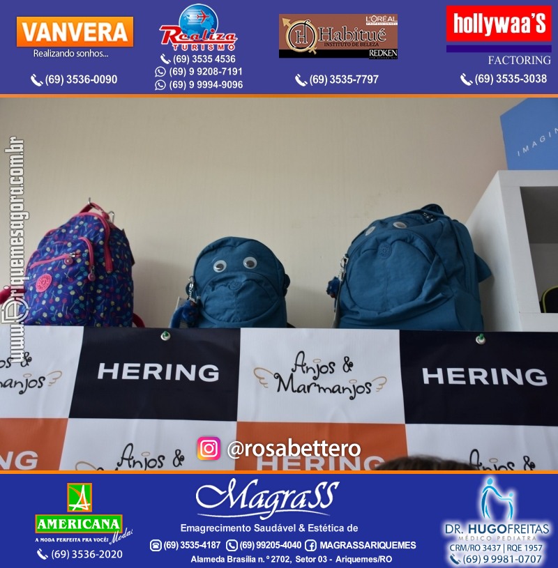 Coquetel de Aniversário 10 anos Loja ANJOS & MARMANJOS com  Hering Kids em Ariquemes
