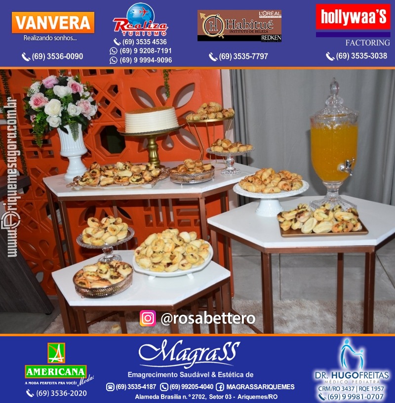 Coquetel de Aniversário 10 anos Loja ANJOS & MARMANJOS com  Hering Kids em Ariquemes