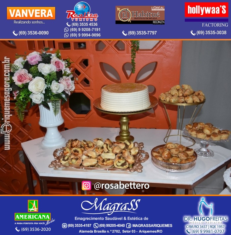 Coquetel de Aniversário 10 anos Loja ANJOS & MARMANJOS com  Hering Kids em Ariquemes