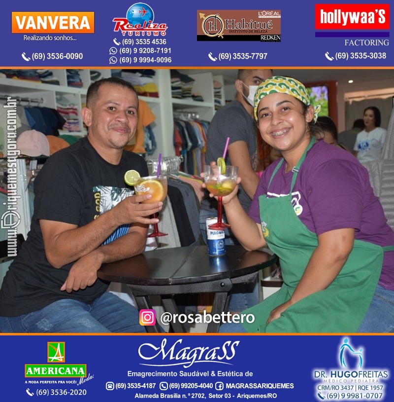 Coquetel de Aniversário 10 anos Loja ANJOS & MARMANJOS com  Hering Kids em Ariquemes