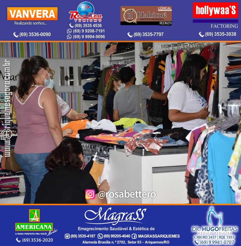 Coquetel de Aniversário 10 anos Loja ANJOS & MARMANJOS com  Hering Kids em Ariquemes