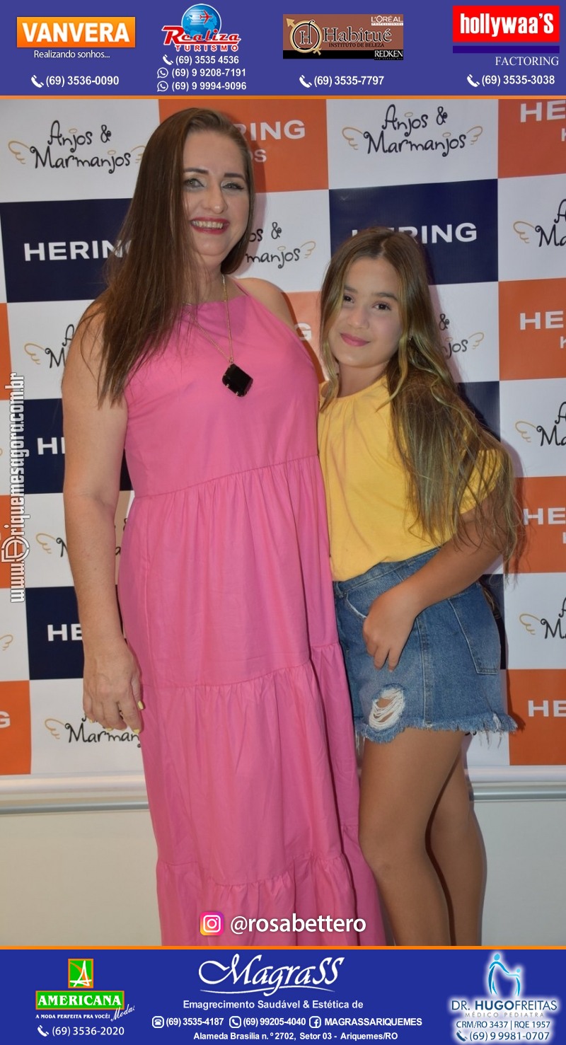 Coquetel de Aniversário 10 anos Loja ANJOS & MARMANJOS com  Hering Kids em Ariquemes