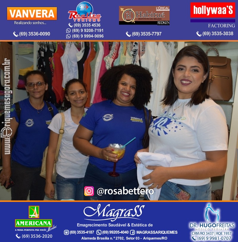Coquetel de Aniversário 10 anos Loja ANJOS & MARMANJOS com  Hering Kids em Ariquemes