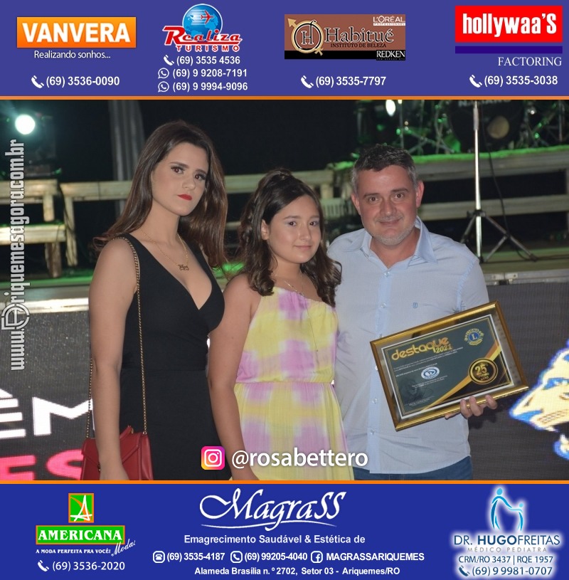 DESTAQUE 2021 - 25º PRÊMIO LEÃO - Realização Lions Clube Ariquemes Canaã Galera & Homenageados