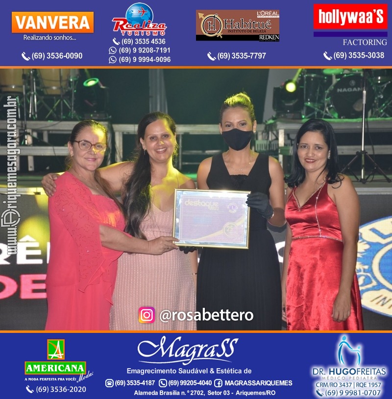 DESTAQUE 2021 - 25º PRÊMIO LEÃO - Realização Lions Clube Ariquemes Canaã Galera & Homenageados