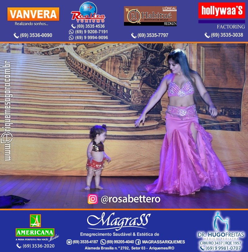 Espetáculo Mil e uma Dança III em Ariquemes