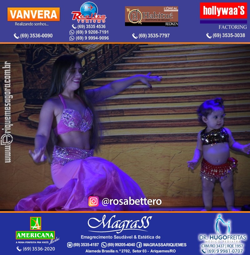 Espetáculo Mil e uma Dança III em Ariquemes