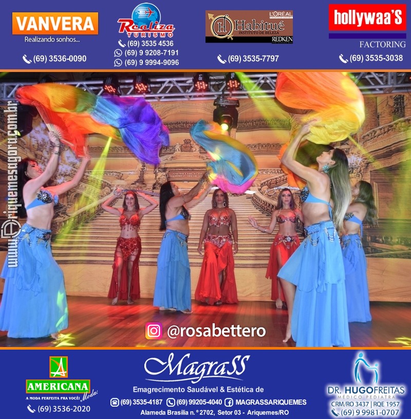 Espetáculo Mil e uma Dança III em Ariquemes