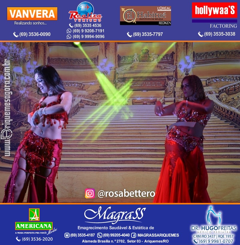 Espetáculo Mil e uma Dança III em Ariquemes