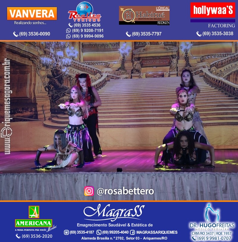 Espetáculo Mil e uma Dança III em Ariquemes