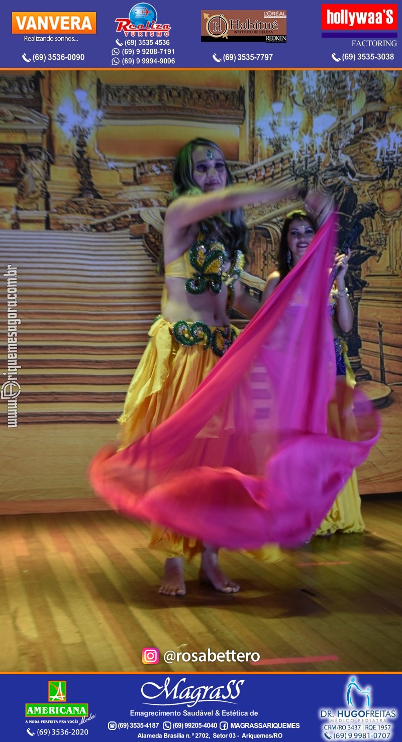 Espetáculo Mil e uma Dança III em Ariquemes