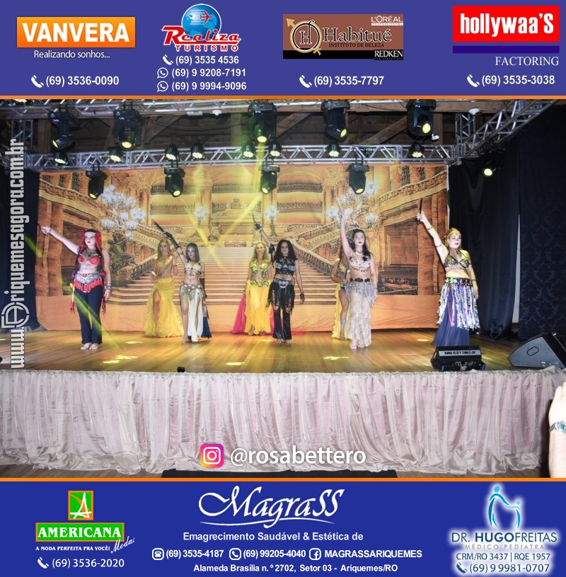 Espetáculo Mil e uma Dança III em Ariquemes
