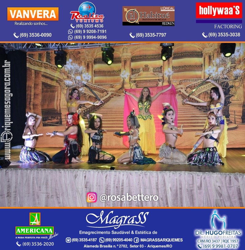 Espetáculo Mil e uma Dança III em Ariquemes