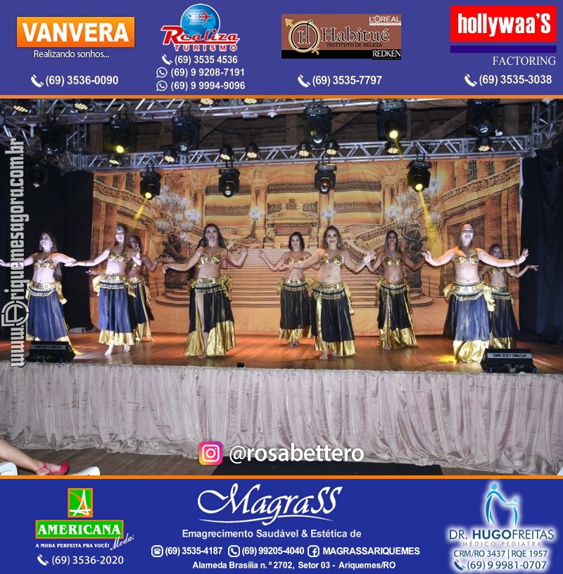 Espetáculo Mil e uma Dança III em Ariquemes