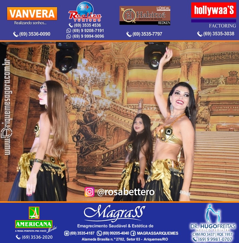 Espetáculo Mil e uma Dança III em Ariquemes
