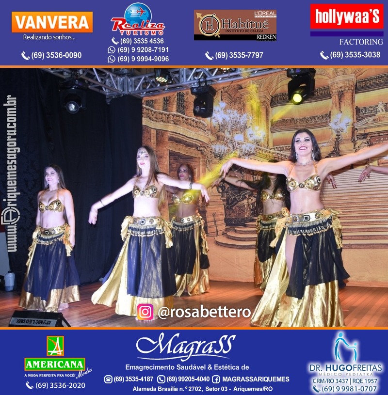 Espetáculo Mil e uma Dança III em Ariquemes