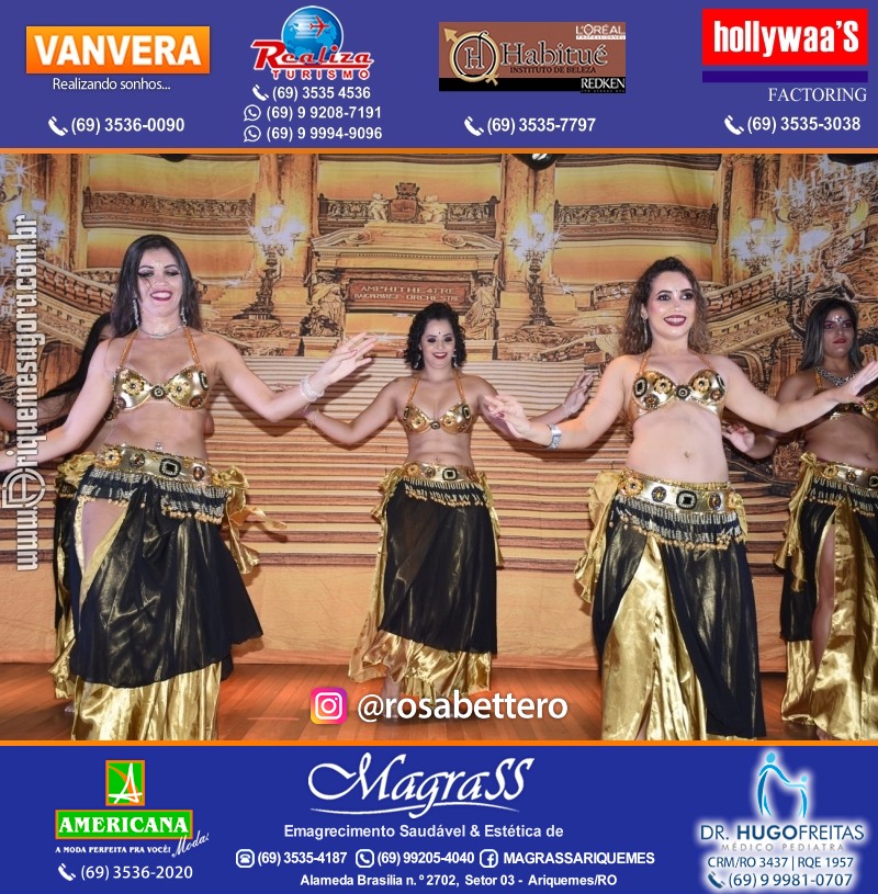 Espetáculo Mil e uma Dança III em Ariquemes