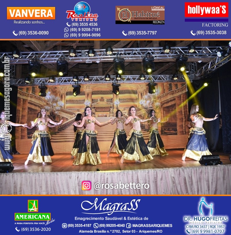Espetáculo Mil e uma Dança III em Ariquemes