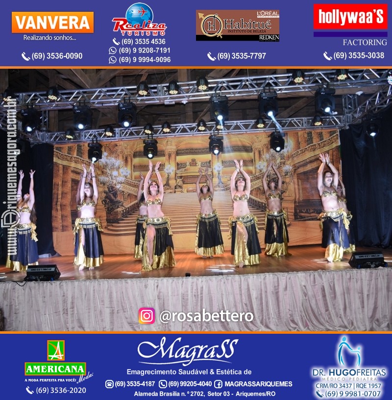 Espetáculo Mil e uma Dança III em Ariquemes