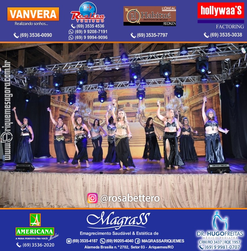 Espetáculo Mil e uma Dança III em Ariquemes