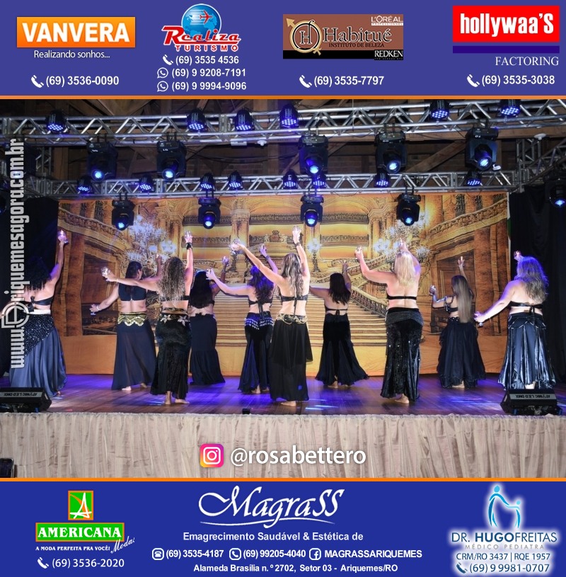 Espetáculo Mil e uma Dança III em Ariquemes