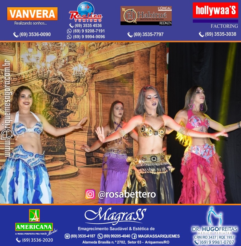 Espetáculo Mil e uma Dança III em Ariquemes