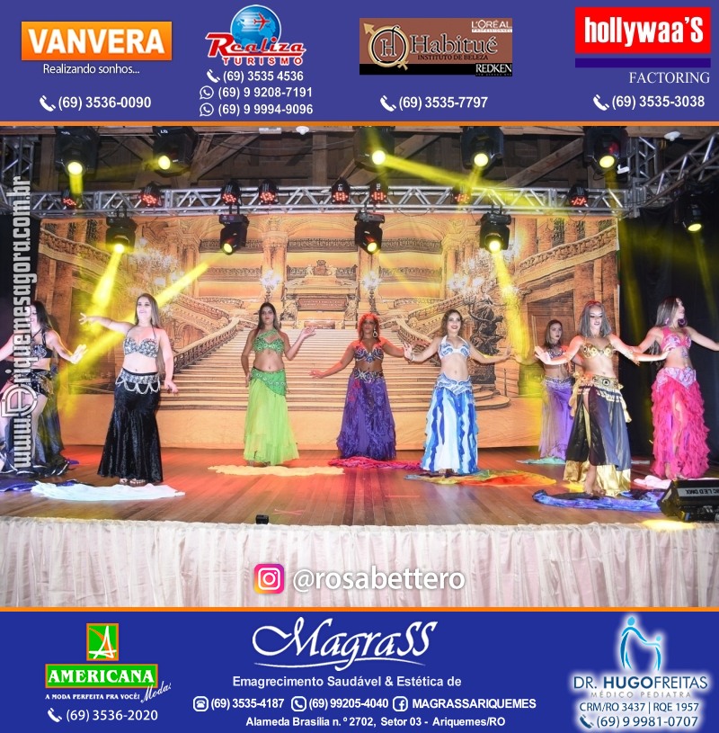 Espetáculo Mil e uma Dança III em Ariquemes