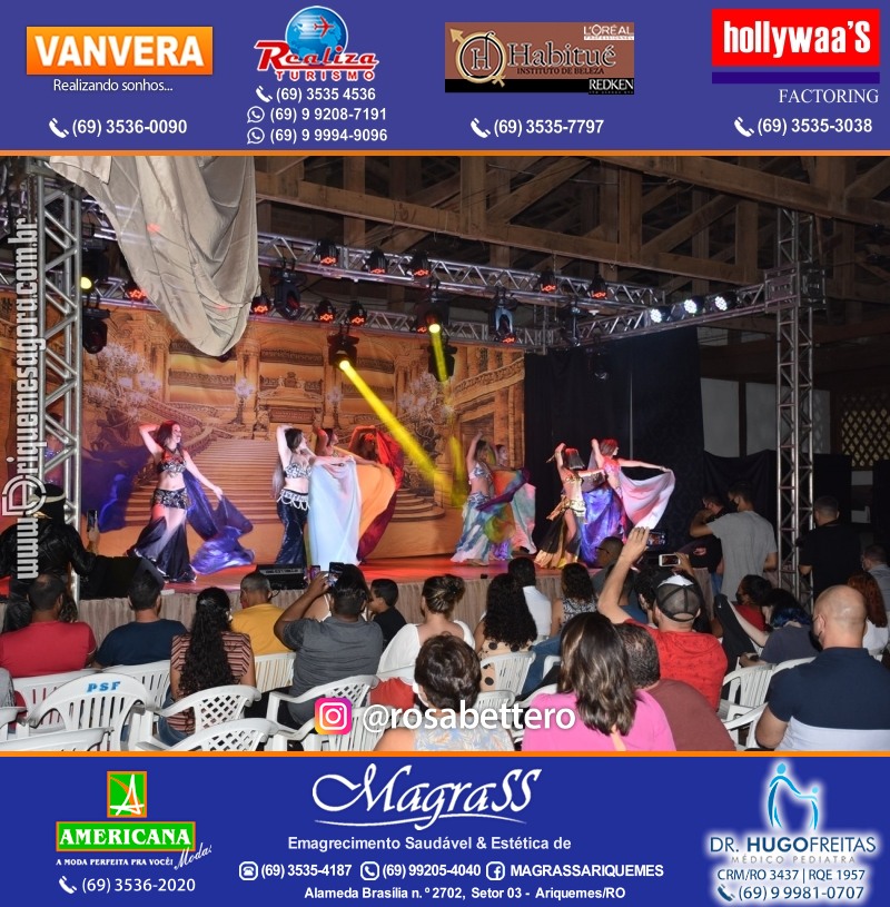 Espetáculo Mil e uma Dança III em Ariquemes