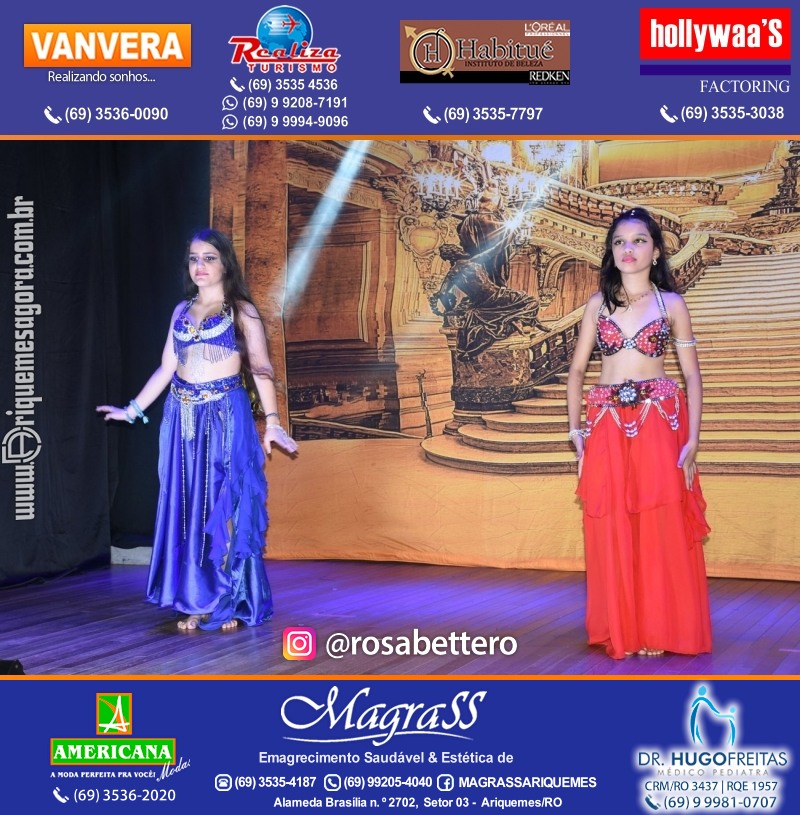 Espetáculo Mil e uma Dança III em Ariquemes