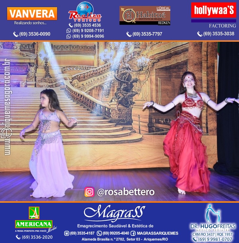 Espetáculo Mil e uma Dança III em Ariquemes