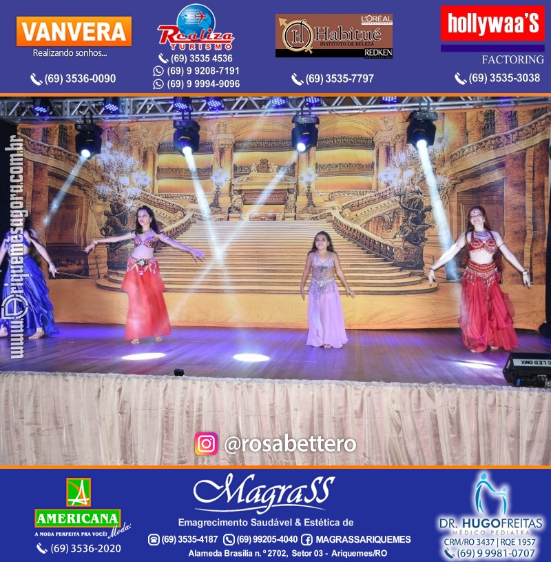 Espetáculo Mil e uma Dança III em Ariquemes