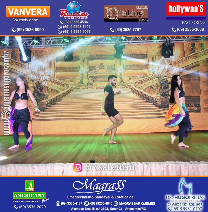 Espetáculo Mil e uma Dança III em Ariquemes