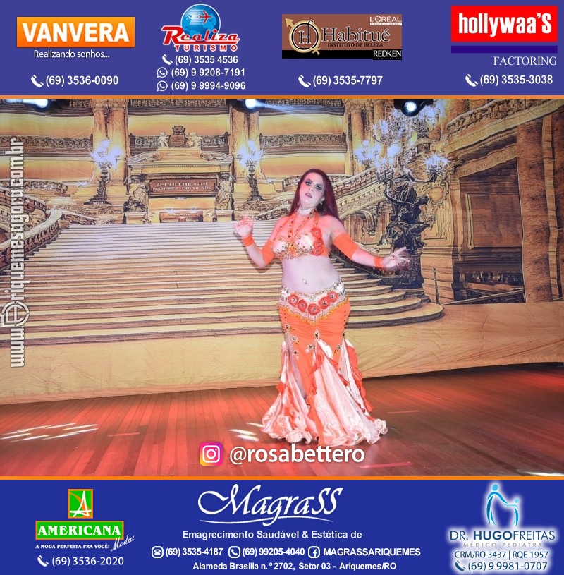 Espetáculo Mil e uma Dança III em Ariquemes